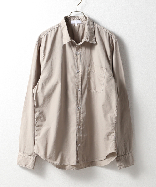 SAVE KHAKI UNITED（セーブカーキユナイテッド）の「SAVE KHAKI UNITED POPLIN STANDARD SHIRT（シャツ/ブラウス・メンズ・ブラック/サファリグリーン/ホワイト/ネイビー/ダークブルー/タン・LARGE/MEDIUM/SMALL/X-SMALL）」の3枚目の写真