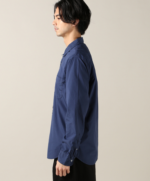 SAVE KHAKI UNITED（セーブカーキユナイテッド）の「SAVE KHAKI UNITED POPLIN STANDARD SHIRT（シャツ/ブラウス・メンズ・ブラック/サファリグリーン/ホワイト/ネイビー/ダークブルー/タン・LARGE/MEDIUM/SMALL/X-SMALL）」の10枚目の写真