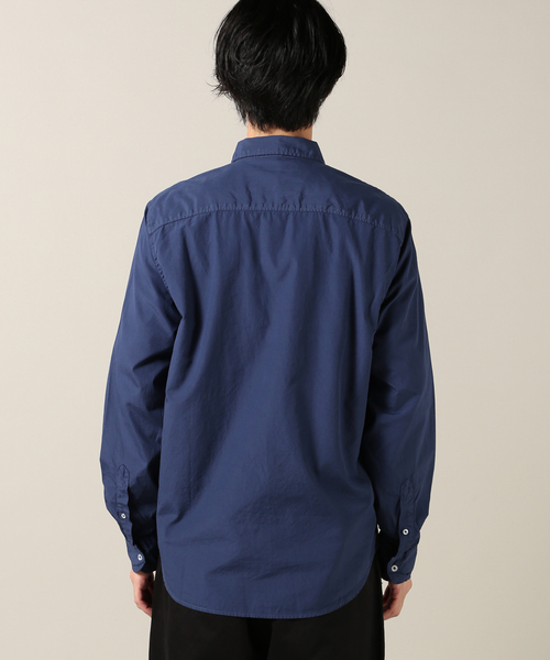 SAVE KHAKI UNITED（セーブカーキユナイテッド）の「SAVE KHAKI UNITED POPLIN STANDARD SHIRT（シャツ/ブラウス・メンズ・ブラック/サファリグリーン/ホワイト/ネイビー/ダークブルー/タン・LARGE/MEDIUM/SMALL/X-SMALL）」の11枚目の写真