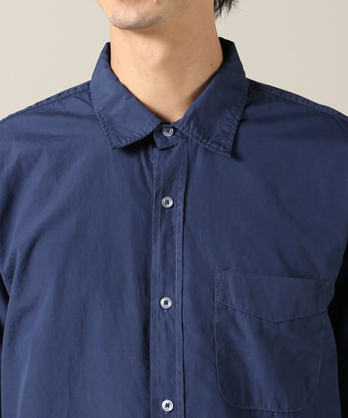 SAVE KHAKI UNITED（セーブカーキユナイテッド）の「SAVE KHAKI UNITED POPLIN STANDARD SHIRT（シャツ/ブラウス・メンズ・ブラック/サファリグリーン/ホワイト/ネイビー/ダークブルー/タン・LARGE/MEDIUM/SMALL/X-SMALL）」の12枚目の写真