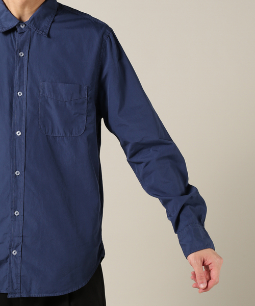 SAVE KHAKI UNITED（セーブカーキユナイテッド）の「SAVE KHAKI UNITED POPLIN STANDARD SHIRT（シャツ/ブラウス・メンズ・ブラック/サファリグリーン/ホワイト/ネイビー/ダークブルー/タン・LARGE/MEDIUM/SMALL/X-SMALL）」の14枚目の写真