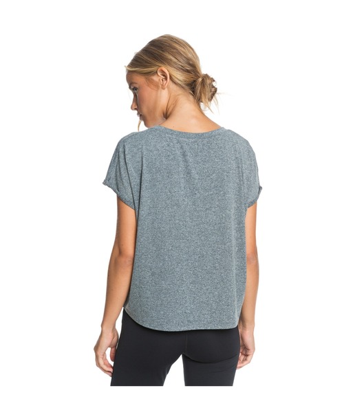 ROXY(ロキシー)の「SUNSHINE SOLDIERS/ロキシー 半袖 Tシャツ ジム ヨガ フィットネス ランニング ルームウェアにも(Tシャツ/カットソー・レディース・ホワイト/ブラック/ピンク・SMALL/MEDIUM/X-SMALL)」の13枚目の写真