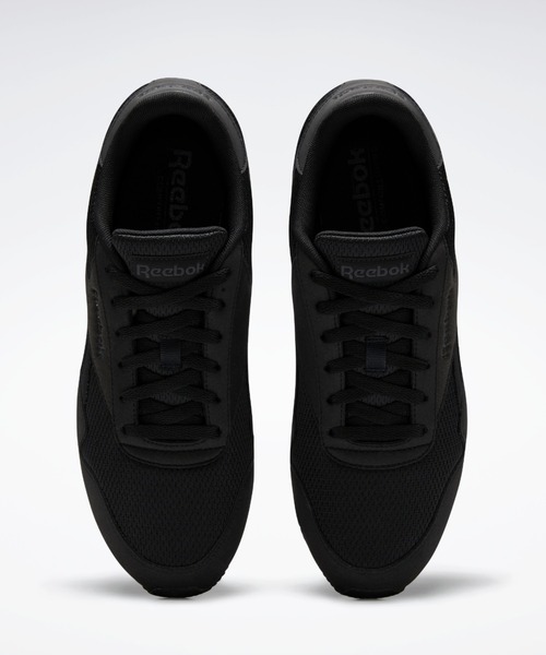 Reebok(リーボック)の「ロイヤル クラシック ジョガー 3.0 / Royal Classic Jogger 3.0(スニーカー・メンズ・ブラック×グレー・25.5cm/26.5cm/27.5cm/28.5cm/24.5cm/25.0cm/26.0cm/27.0cm/28.0cm/29.0cm/29.5cm/30.0cm)」の4枚目の写真