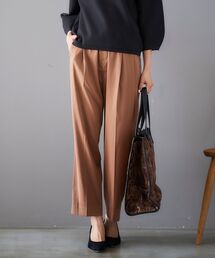 le.coeur blanc | マットサテンイージーテーパードパンツ(その他パンツ)