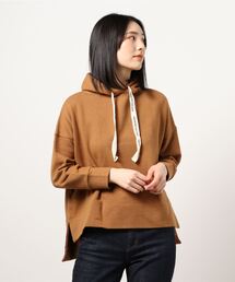 PUAL CE CIN（ピュアルセシン）の「プリントテープ裏毛パーカー（パーカー・レディース）」