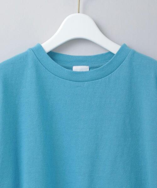 6（ロク）の「＜6(ROKU)＞FINGERLESS LONG SLEEVE T-SHIRT/Tシャツ（Tシャツ/カットソー・レディース・コバルトブルー/モカ・FREE）」の5枚目の写真