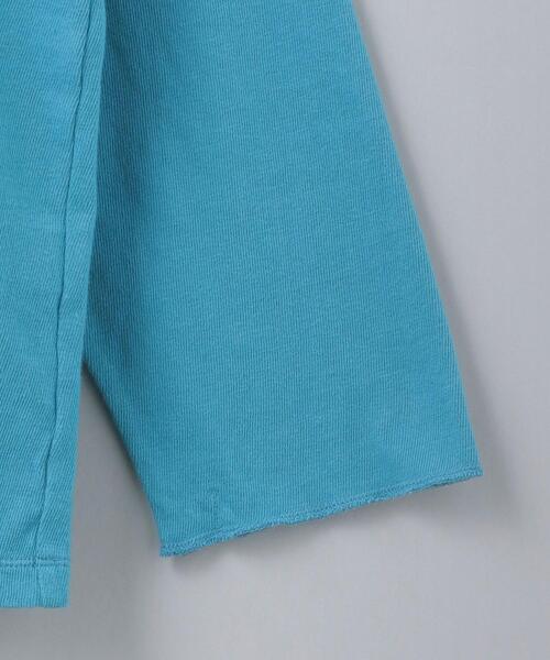 6（ロク）の「＜6(ROKU)＞FINGERLESS LONG SLEEVE T-SHIRT/Tシャツ（Tシャツ/カットソー・レディース・コバルトブルー/モカ・FREE）」の6枚目の写真