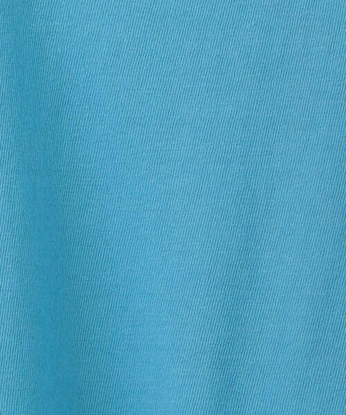 6（ロク）の「＜6(ROKU)＞FINGERLESS LONG SLEEVE T-SHIRT/Tシャツ（Tシャツ/カットソー・レディース・コバルトブルー/モカ・FREE）」の10枚目の写真