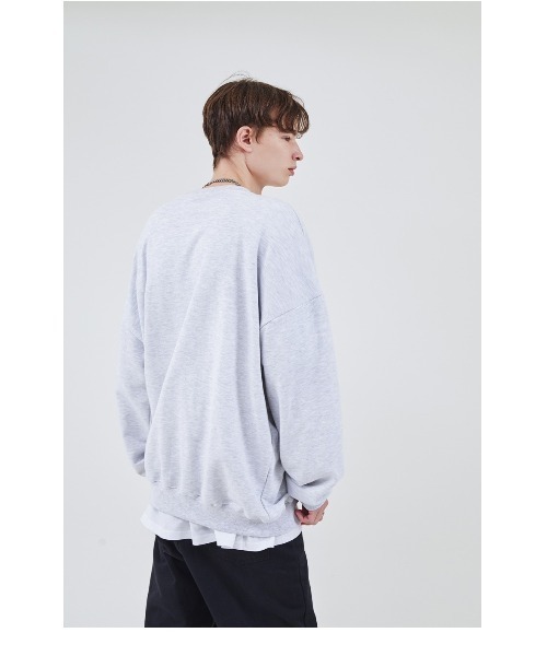 ONA(オーエヌエー)の「『ONA/オーエヌエー』BULLDOG CURVE LINE LOGO SWEATSHIRT/ブルドッグ カーブライン ロゴスウェットシャツ トレーナー(スウェット・メンズ・グレー/レッド/ブラック/ライトグレー・M/L)」の17枚目の写真