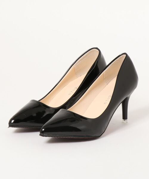STYLEBLOCK(スタイルブロック)の「エナメルポインテッドトゥパンプス(パンプス・レディース・ピンク/ベージュ系その他/ホワイト/ブラック/レッド・38/39/37/35/36/34/40)」の7枚目の写真