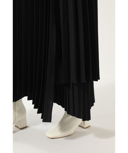 mici（ミチ）の「(mici)プリーツスカート（スカート・レディース・ブラック/グレー・SMALL/MEDIUM）」の18枚目の写真