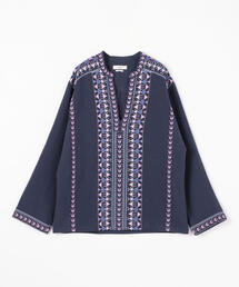 ISABELMARANT ETOILE エンブロイダリー ブラウス ストライプ ISABELMARANT ETOILE エンブロイダリー ブラウス ストライプ