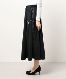 Agnes bアニエスべー ロングフレアスカート フランス製　ヴィンテージ US55 JUPE スカート（4273US55000） | agnes