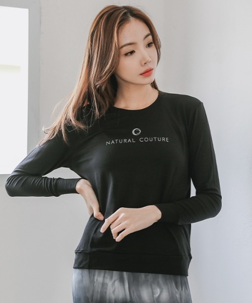 CIENNA(シエナ)の「【CIENNA 】長袖バックオープン カバーアップ / LONG SLEEVE BACKOPEN COVER-UP(スポーツグッズ・レディース・パープル/ロイヤルブルー/カーキオリーブ/ホワイト/ライム/チャコール/ブラック・MEDIUM/SMALL/LARGE)」の4枚目の写真