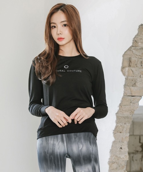 CIENNA(シエナ)の「【CIENNA 】長袖バックオープン カバーアップ / LONG SLEEVE BACKOPEN COVER-UP(スポーツグッズ・レディース・パープル/ロイヤルブルー/カーキオリーブ/ホワイト/ライム/チャコール/ブラック・MEDIUM/SMALL/LARGE)」の13枚目の写真