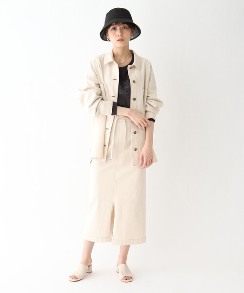 AG by aquagirl（エージーバイアクアガール）の「◆オーガンジーバケハ（ハット・レディース・ブラック/ライトベージュ・00）」の5枚目の写真