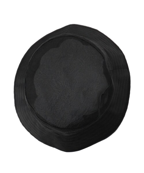 AG by aquagirl（エージーバイアクアガール）の「◆オーガンジーバケハ（ハット・レディース・ブラック/ライトベージュ・00）」の13枚目の写真