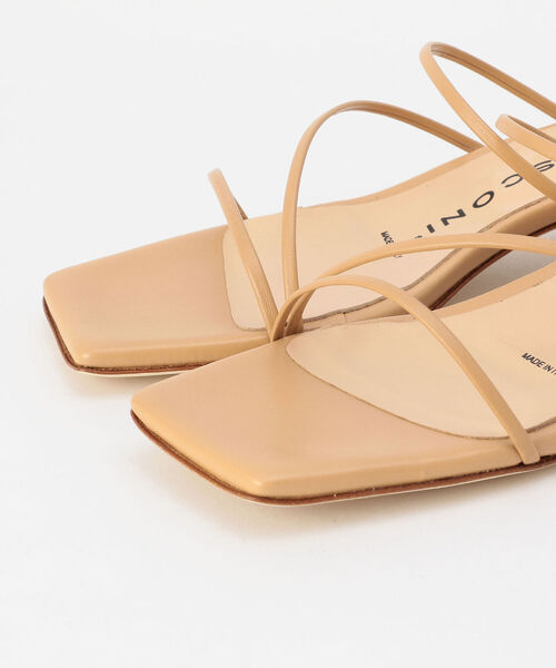 FABIO RUSCONI（ファビオルスコーニ）の「【FABIO RUSCONI/ ファビオルスコーニ】スキニーラインサンダル（サンダル・レディース・ブラック/ベージュ・38/37/36）」の13枚目の写真