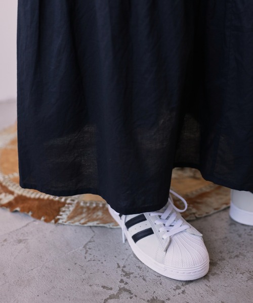 Auntie Rosa Holiday(アンティローザホリデー)の「ティアードロングワンピース(ワンピース・レディース・ブラック/オフホワイト/ブルー/ライトグリーン・FREE)」の7枚目の写真