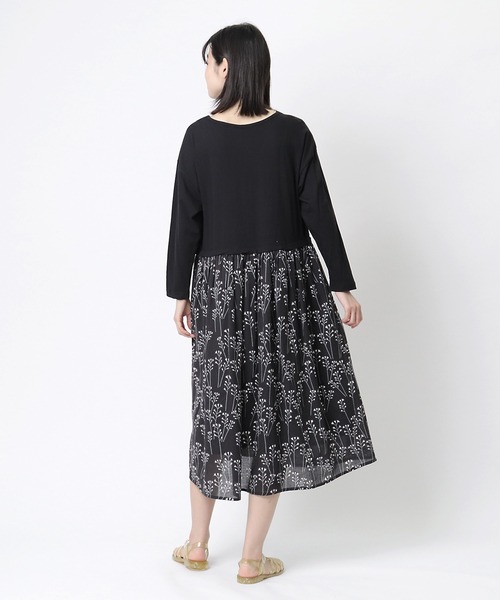 salle de bal(サルデバル)の「∴ 【 LITTLEMARKET / リトルマーケット 】 フルーツドッキングワンピース FRH(ワンピース・レディース・ブラック/ベージュ/ネイビー・FREE)」の5枚目の写真