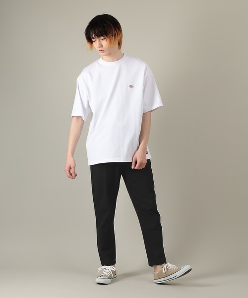 SlashDate(スラッシュデイト)の「梨地イージーテーパードパンツ/カラーパンツ(スラックス・メンズ・ブラック/アッシュグレー/ベージュ・L/M)」の6枚目の写真