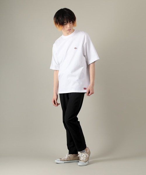 SlashDate(スラッシュデイト)の「梨地イージーテーパードパンツ/カラーパンツ(スラックス・メンズ・ブラック/アッシュグレー/ベージュ・L/M)」の7枚目の写真