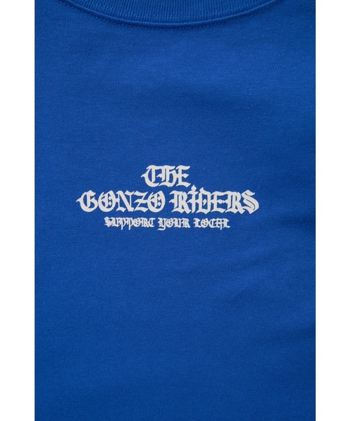 gonzo surf（ゴンゾーサーフ）の「【ムラサキスポーツ別注】gonzosurf/ゴンゾーサーフ 半袖Tシャツ 11-507-53（Tシャツ/カットソー・メンズ・ブルー/ブラック/ホワイト・L/XL/M）」の7枚目の写真
