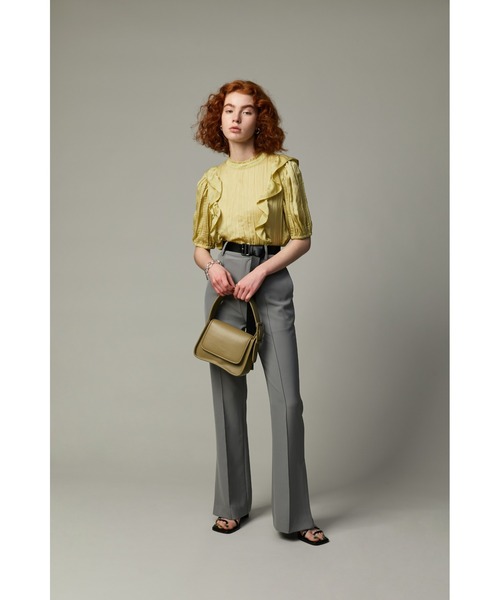 SLY(スライ)の「CROSS STRAP HEEL SANDAL クロス ストラップ ヒール サンダル(サンダル・レディース・キャメル/ホワイト/ブラック・SMALL/MEDIUM/LARGE)」の22枚目の写真