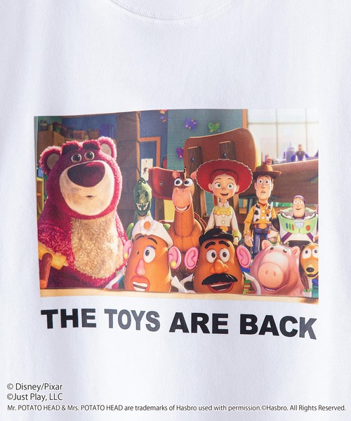 Disney（ディズニー）の「【TOY STORY/トイ・ストーリー】　プリントＴシャツ（Tシャツ/カットソー・メンズ・ホワイト/ブラック/ベージュ/ホワイト系その他・SMALL/MEDIUM/LARGE/X-LARGE）」の12枚目の写真