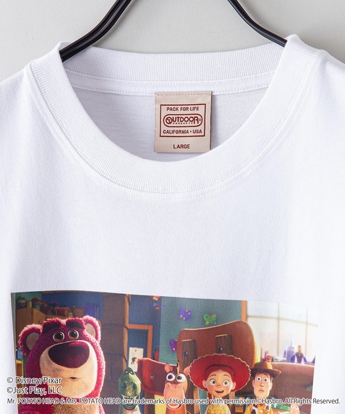 Disney（ディズニー）の「【TOY STORY/トイ・ストーリー】　プリントＴシャツ（Tシャツ/カットソー・メンズ・ホワイト/ブラック/ベージュ/ホワイト系その他・SMALL/MEDIUM/LARGE/X-LARGE）」の13枚目の写真