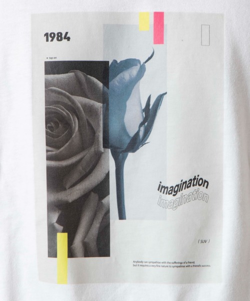 WEGO（ウィゴー）の「WEGO/フォトプリント半袖Tシャツ（Tシャツ/カットソー・メンズ・ホワイト/ブラック・SMALL/MEDIUM/LARGE/X-LARGE）」の16枚目の写真