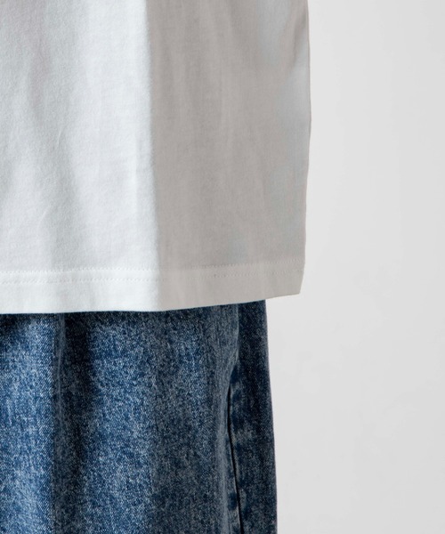 WEGO（ウィゴー）の「WEGO/フォトプリント半袖Tシャツ（Tシャツ/カットソー・メンズ・ホワイト/ブラック・SMALL/MEDIUM/LARGE/X-LARGE）」の10枚目の写真