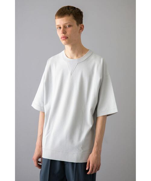 MONKEY TIME（モンキータイム）の「＜monkey time＞ TC/PONTI OUT SEAM TEE/Tシャツ（Tシャツ/カットソー・メンズ・ブラック/ベージュ/マスタード・SMALL/MEDIUM/LARGE/X-LARGE）」の3枚目の写真