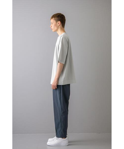 MONKEY TIME（モンキータイム）の「＜monkey time＞ TC/PONTI OUT SEAM TEE/Tシャツ（Tシャツ/カットソー・メンズ・ブラック/ベージュ/マスタード・SMALL/MEDIUM/LARGE/X-LARGE）」の8枚目の写真