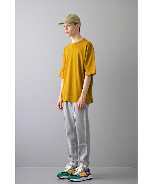 MONKEY TIME（モンキータイム）の「＜monkey time＞ TC/PONTI OUT SEAM TEE/Tシャツ（Tシャツ/カットソー・メンズ・ブラック/ベージュ/マスタード・SMALL/MEDIUM/LARGE/X-LARGE）」の17枚目の写真