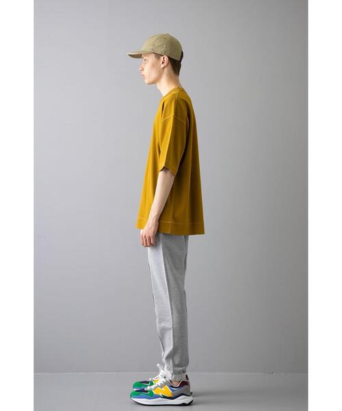 MONKEY TIME（モンキータイム）の「＜monkey time＞ TC/PONTI OUT SEAM TEE/Tシャツ（Tシャツ/カットソー・メンズ・ブラック/ベージュ/マスタード・SMALL/MEDIUM/LARGE/X-LARGE）」の18枚目の写真