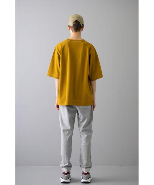 MONKEY TIME（モンキータイム）の「＜monkey time＞ TC/PONTI OUT SEAM TEE/Tシャツ（Tシャツ/カットソー・メンズ・ブラック/ベージュ/マスタード・SMALL/MEDIUM/LARGE/X-LARGE）」の19枚目の写真