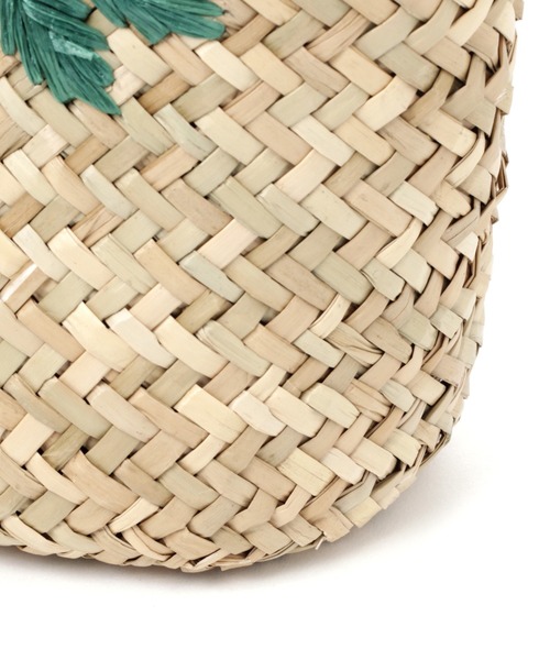 studio CLIP（スタディオクリップ）の「刺繍フラワーカゴバッグ（かごバッグ・レディース・ピンク/イエロー/パープル・FREE）」の12枚目の写真