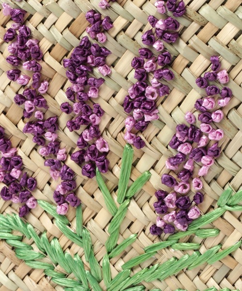 studio CLIP（スタディオクリップ）の「刺繍フラワーカゴバッグ（かごバッグ・レディース・ピンク/イエロー/パープル・FREE）」の21枚目の写真