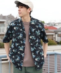 LAKOLE | コットン×レーヨンプリントシャツ / 941187(シャツ/ブラウス)