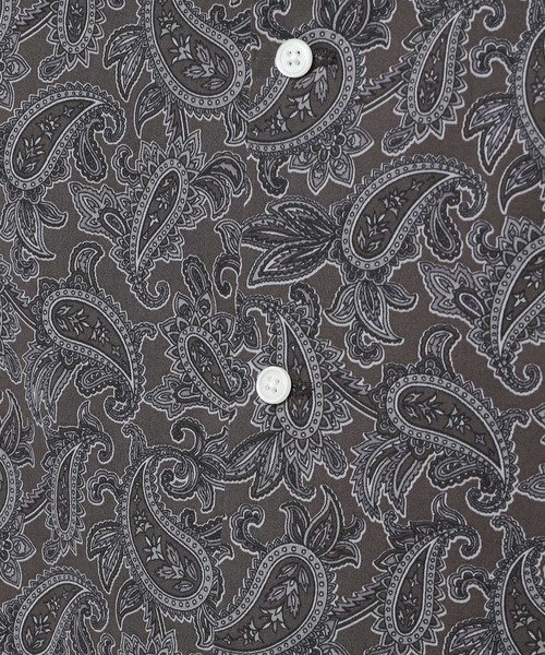 LAKOLE（ラコレ）の「コットン×レーヨンプリントシャツ / 941187（シャツ/ブラウス・メンズ・ベージュ/グレー/アイボリー/ブルー/ブラック/チャコール・MEDIUM/LARGE）」の22枚目の写真