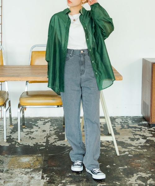 WEGO(ウィゴー)の「WEGO/【ZOZOTOWN&一部店限定】コットンノースリーブTシャツ(タンクトップ・レディース・ホワイト/スミクロ/ホワイト系その他5/ブルー系その他5/ライトブラウン/ブラック/グリーン/パープル/ワイン・FREE)」の12枚目の写真