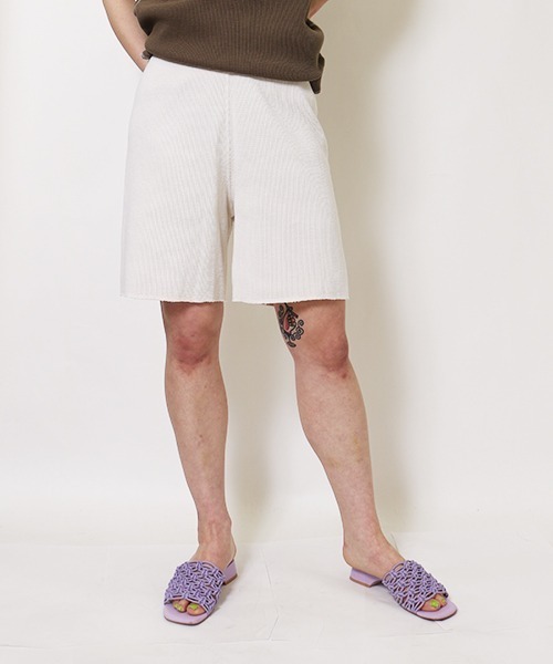 WALLA WALLA SPORT（ワラワラスポーツ）の「THERMAL SHORT/ サーマルショーツ（その他パンツ・レディース・ブラウン/ラベンダー/レッド系/グレー系その他/ナチュラル/オレンジ/グリーン/ピンク・MEDIUM）」の9枚目の写真