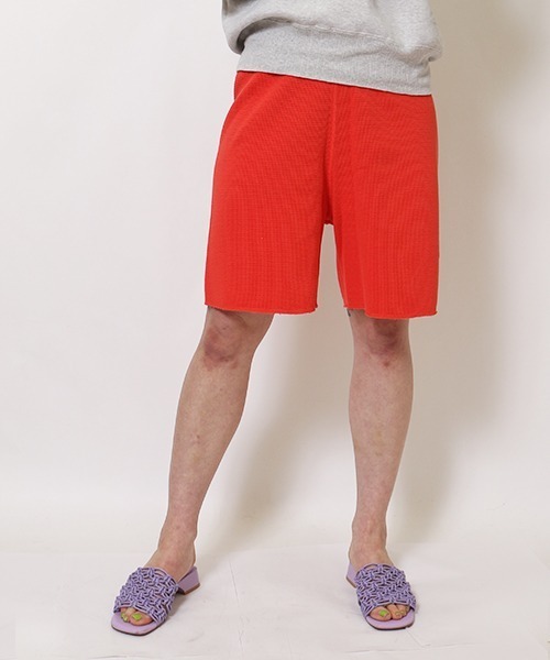 WALLA WALLA SPORT（ワラワラスポーツ）の「THERMAL SHORT/ サーマルショーツ（その他パンツ・レディース・ブラウン/ラベンダー/レッド系/グレー系その他/ナチュラル/オレンジ/グリーン/ピンク・MEDIUM）」の10枚目の写真