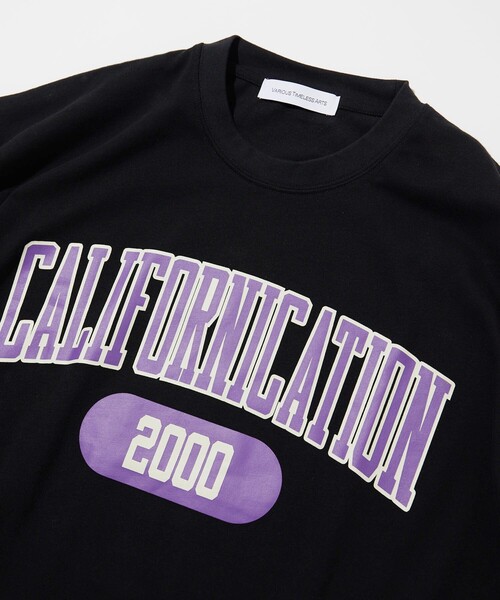 Various Timeless Arts（ヴァリアスタイムレスアーツ）の「VARIOUS TIMELESS ARTS/ヴァリアス タイムレス アーツ 別注CALIFORNICATION/カリフォルニケーション（Tシャツ/カットソー・メンズ・ホワイト/ブラック・MEDIUM/LARGE）」の10枚目の写真