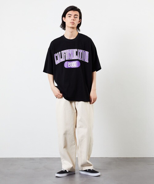 Various Timeless Arts（ヴァリアスタイムレスアーツ）の「VARIOUS TIMELESS ARTS/ヴァリアス タイムレス アーツ 別注CALIFORNICATION/カリフォルニケーション（Tシャツ/カットソー・メンズ・ホワイト/ブラック・MEDIUM/LARGE）」の16枚目の写真