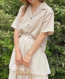 WEGO | WEGO/リネンライクオープンカラーシャツ(シャツ/ブラウス)