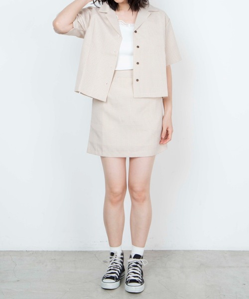 WEGO（ウィゴー）の「WEGO/リネンライクオープンカラーシャツ（シャツ/ブラウス・レディース・アイボリー/グリーン/ピンク/ベージュ系その他/ブラック系その他2/ベージュ系その他3・FREE）」の13枚目の写真