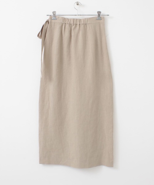 F by ROSSO（エフバイロッソ）の「F by ROSSO　リネンラップスカート（スカート・レディース・ベージュ系その他/ベージュ/ブラウン系その他・38/36）」の20枚目の写真