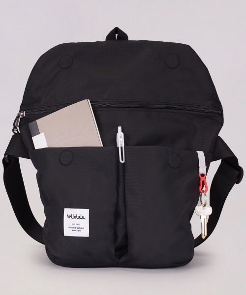 hellolulu(ハロルル)の「hellolulu KASEN All Day Shoulder Bag - 731046(ショルダーバッグ・レディース・ブルー系その他2/ダークブルー/ブラック/グレー・ONE)」の10枚目の写真